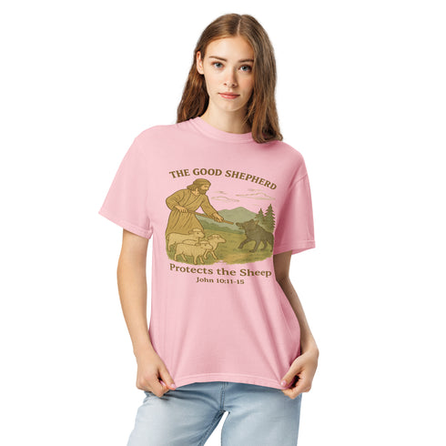 The Good Shepard Christian Bible Verse T-Shirt